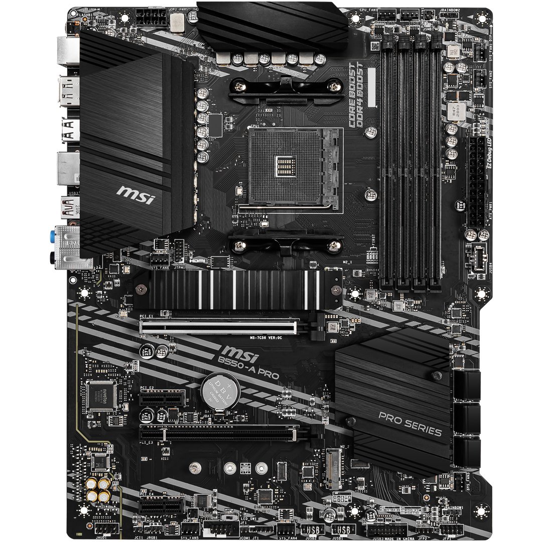 MSI B550-A PRO Motherboard - Image 2