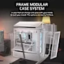 CORSAIR FRAME 4000D RS ARGB Modular Mid-Tower PC Case - White