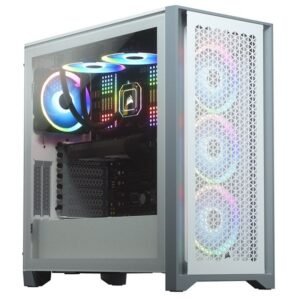CORSAIR 4000D AIRFLOW Tempered Glass Mid-Tower ATX Case White