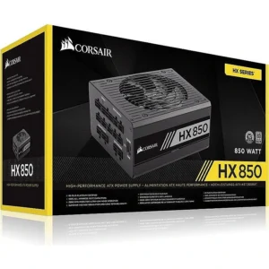 Corsair HX850 850 Watt Fully Modular Ultra-Low Noise ATX Power Supply
