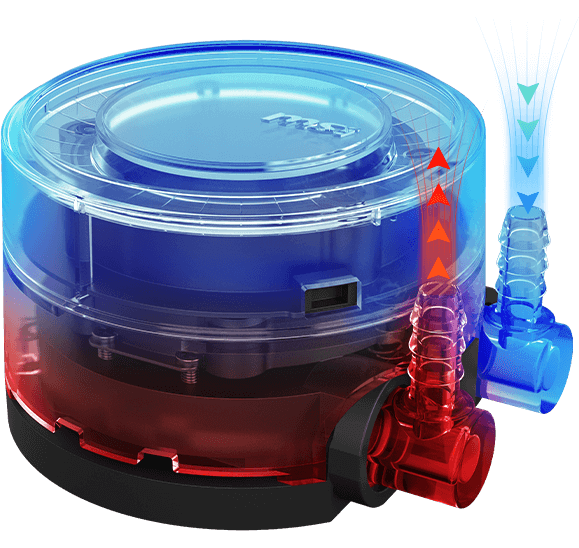 MSI MAG CORELIQUID E240 White 240mm AIO RGB CPU Liquid Cooler - Image 3