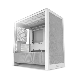 NZXT Chassis H3 Flow (2025) micro-ATX Mid-tower Case White