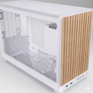 Lian Li Chassis A3-mATX White Wooden Cabinet - White