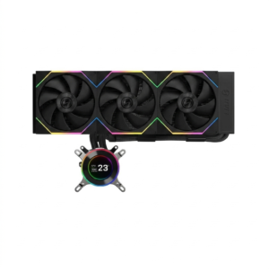 Lian Li Hydroshift II LCD-C 360TL White 360mm AIO Liquid Cooler Black
