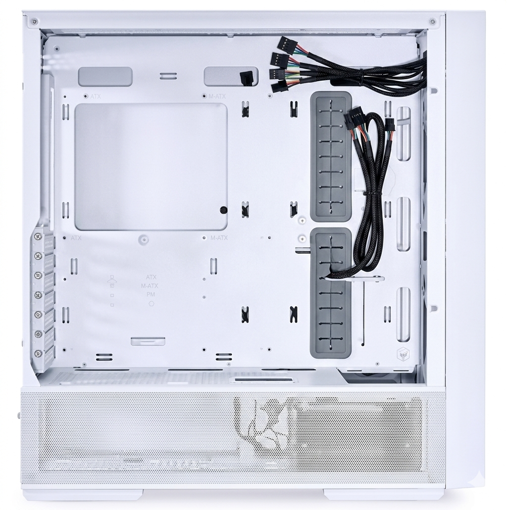 Lian Li Chassis LANCOOL 206RX Cabinet - White - Image 3