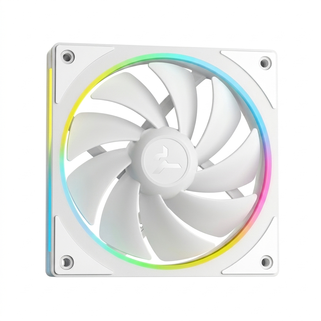 Deepcool LM360 WH 360mm ARGB AIO Liquid Cooler With A Compact 2.4" IPS Display (White)