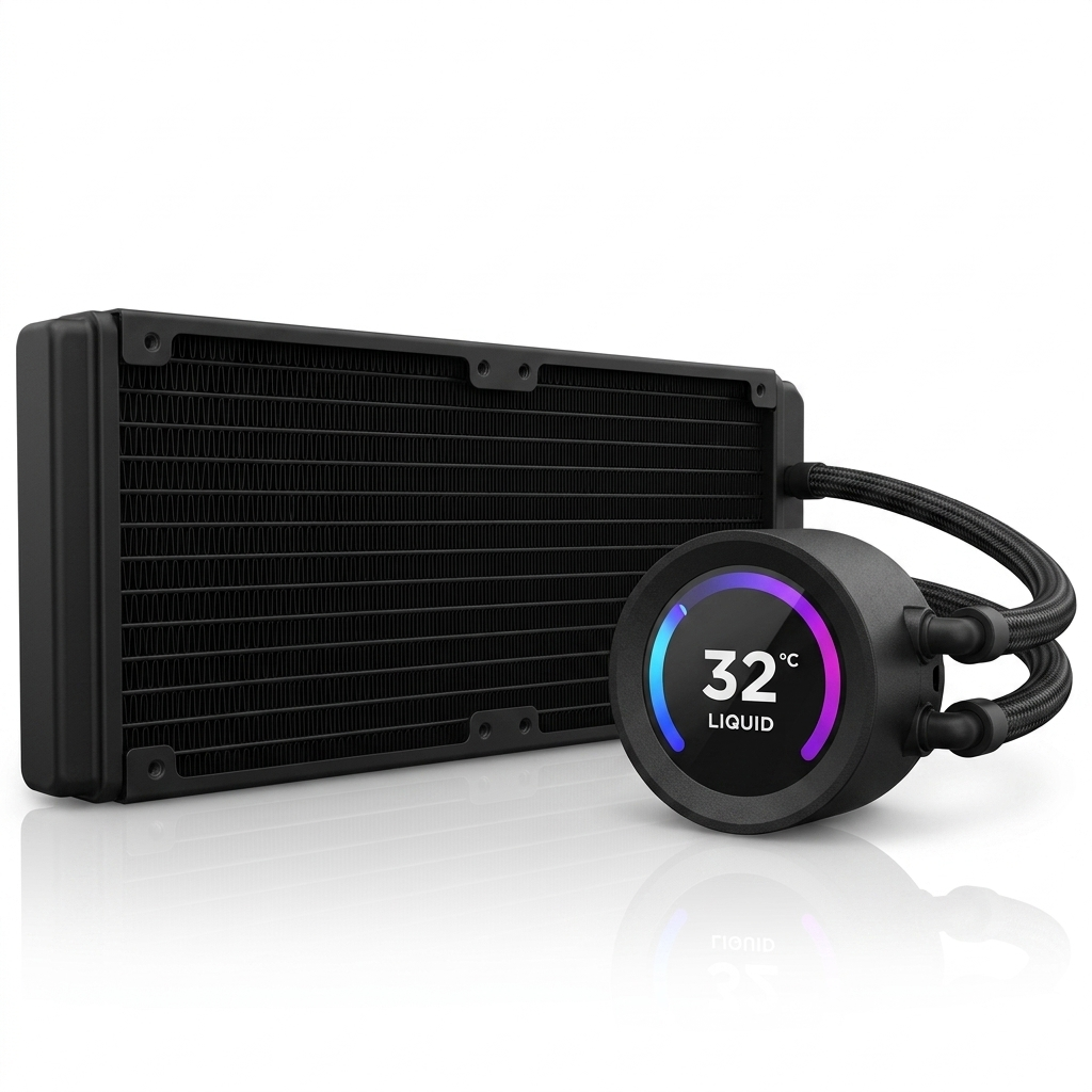 NZXT Kraken Elite 360 RGB 360mm AIO Liquid Cooler Black - Image 2