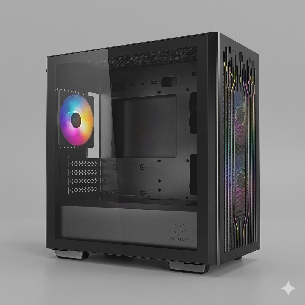 DEEPCOOL Matrexx 40 3FS MATX LED Mini Tower Cabinet (Black)