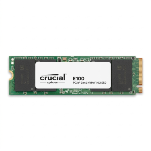Crucial E100 480GB PCIe Gen4 NVMe M.2 SSD
