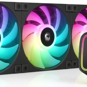 Deepcool LD360 CPU Liquid Cooler 360mm ARGB CPU Liquid Cooler with Display Liquid Cooling All in one Cooler (Black)