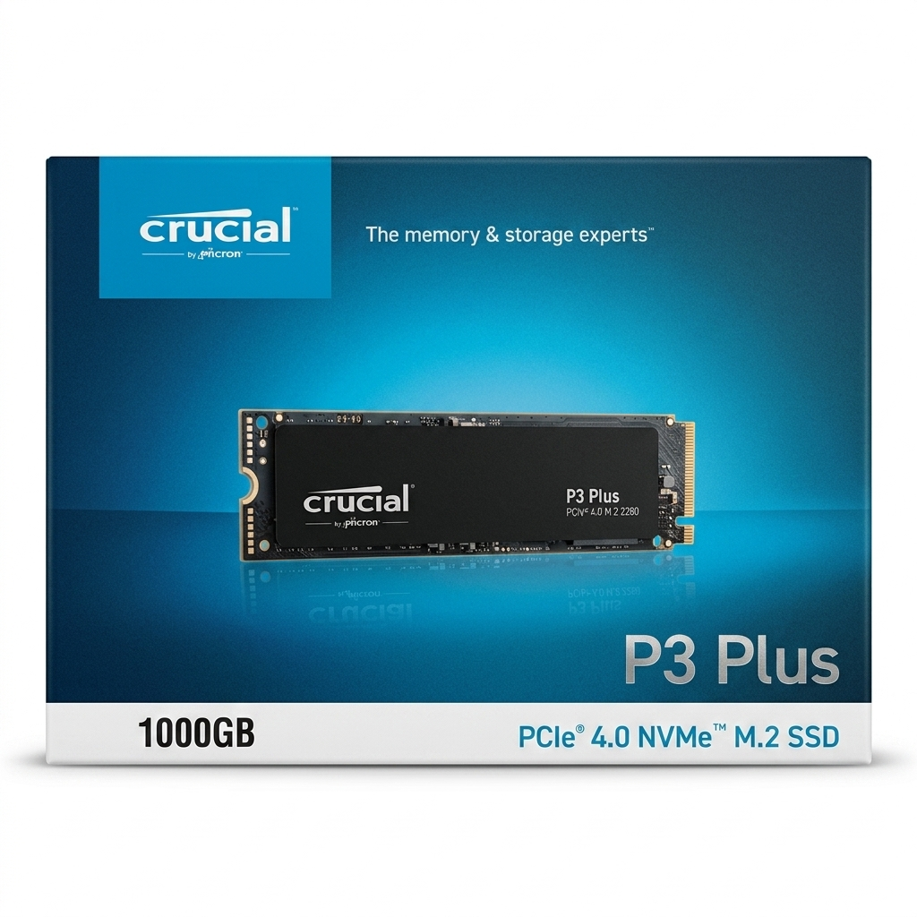 Crucial P3 1TB PCIe M.2 2280 SSD - Image 2