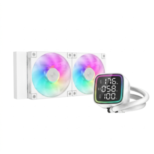 Deepcool LD240 WH 240mm ARGB AIO Liquid Cooler With LCD (White)