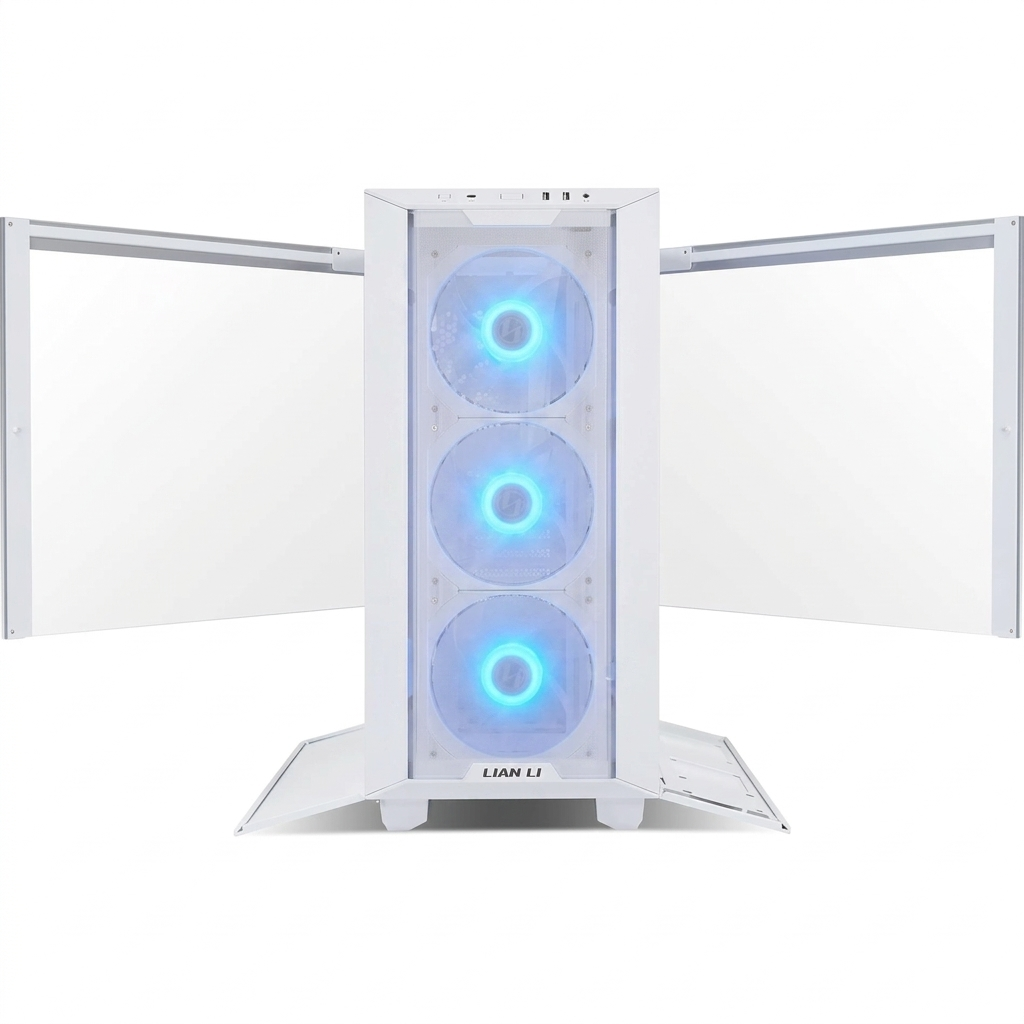 Lian Li Chassis LANCOOL 3R-W Cabinet - White - Image 2
