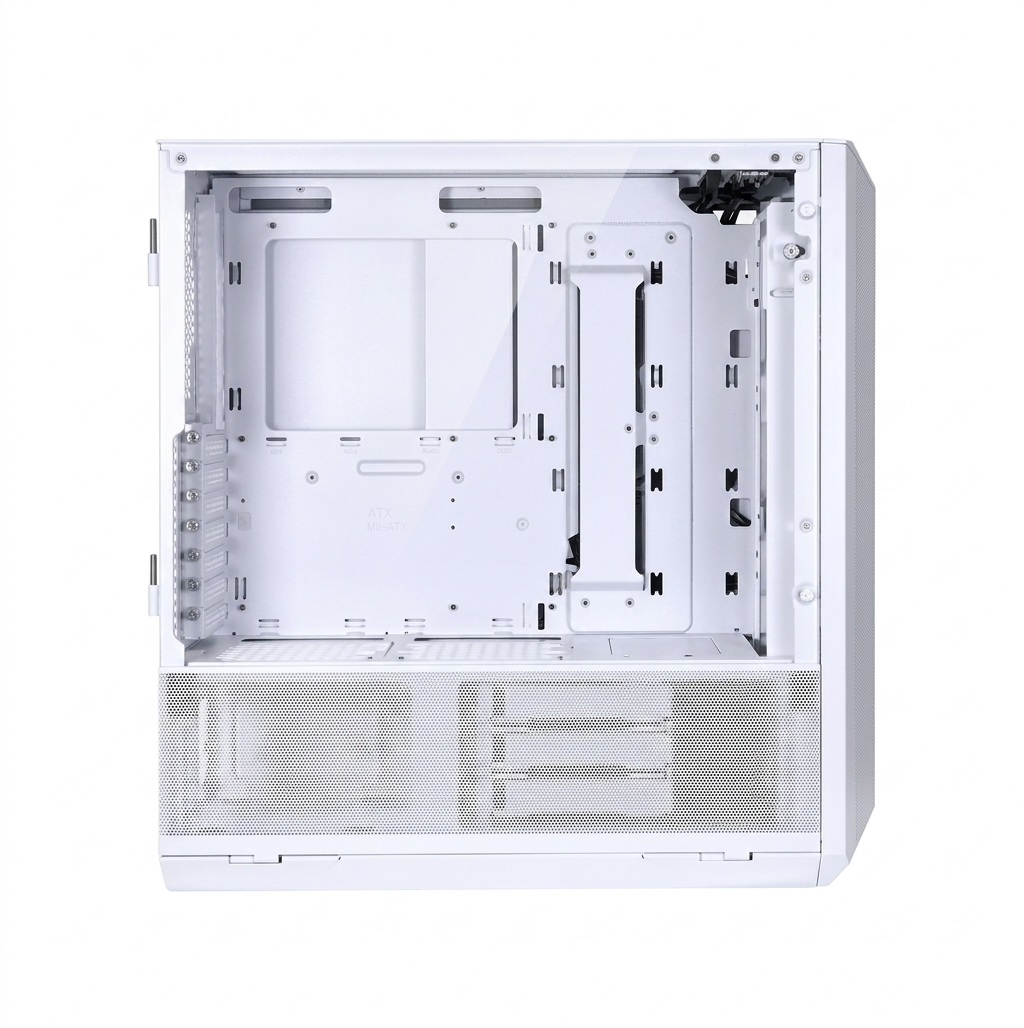 Lian Li Chassis LANCOOL 2 Mesh C RGB Cabinet - White - Image 2