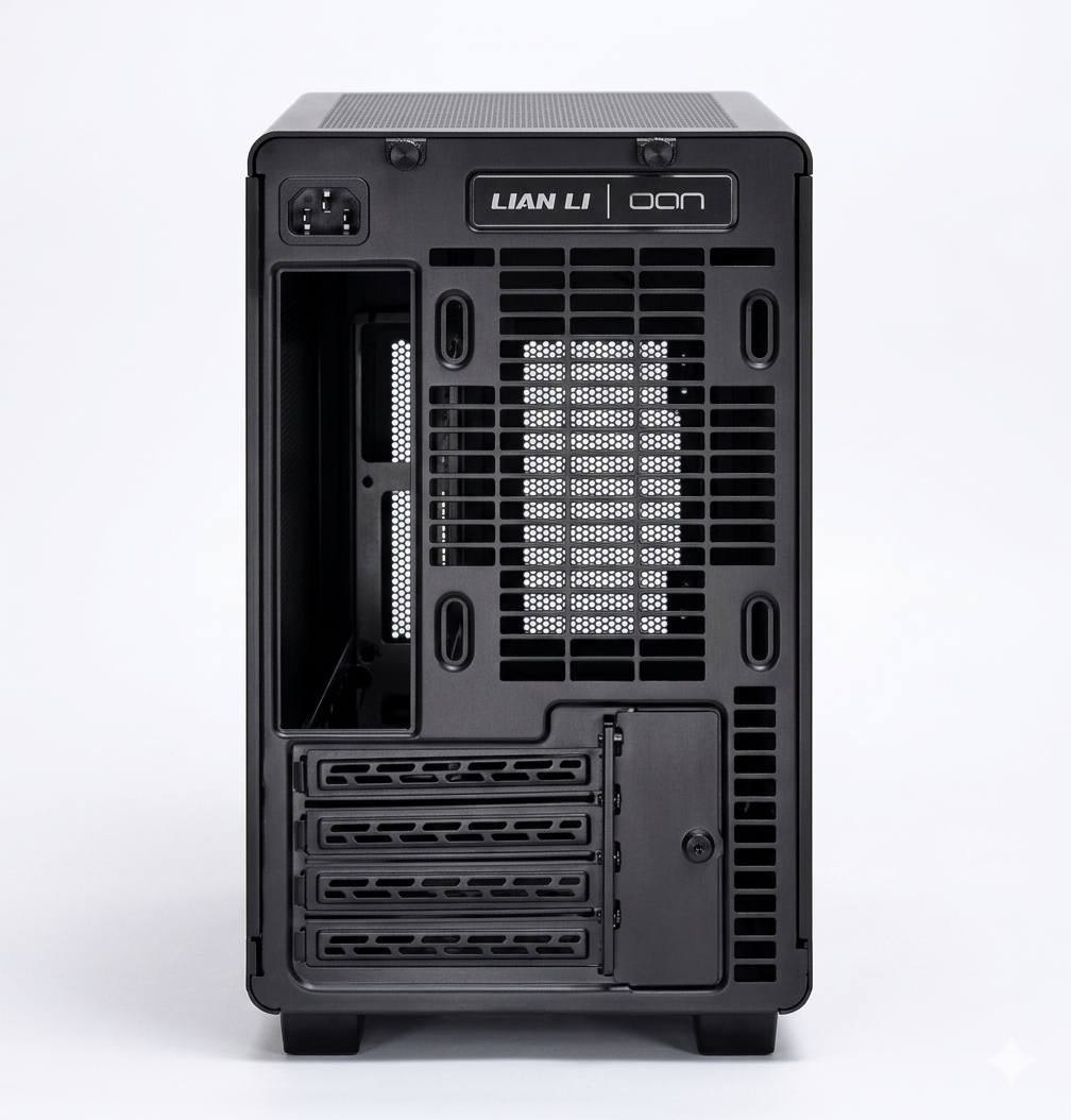 Lian Li Chassis A3-mATX Cabinet - Black - Image 2