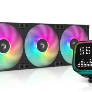 Deepcool LP360 ARGB AIO Liquid Cooler With Dot-Matrix Screen (Black)