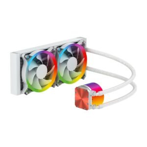 ANT Esports ICECHROMA-240 CPU Liquid Cooler (White)