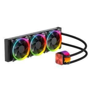 ANT Esports ICE CHROMA-360 ARGB 360mm CPU Liquid Cooler (Black)