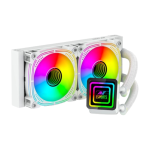 ANT Esports Iceinfinite -240 ARGB 240MM Liquid Cooler (White)
