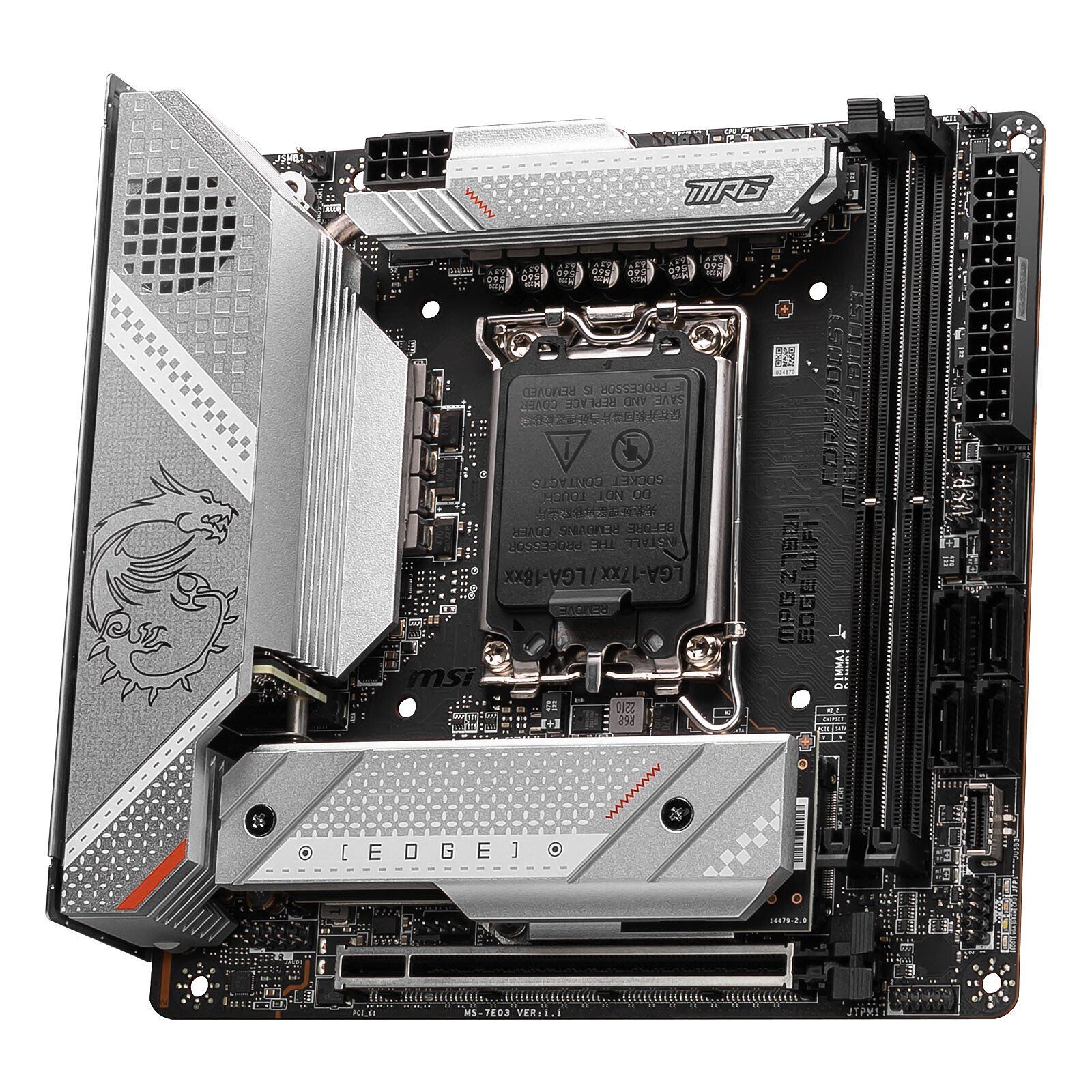 MSI MPG Z790I EDGE WIFI Motherboard - Image 3