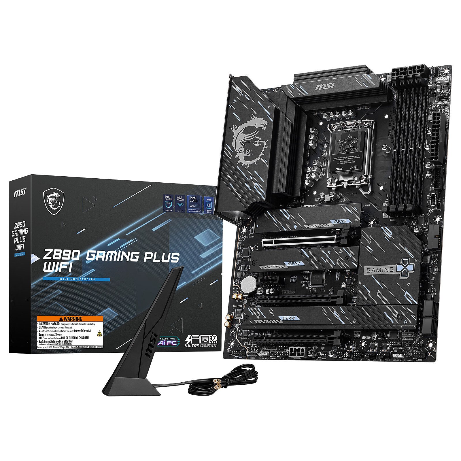 MSI Z890 GAMING PLUS WIFI Motherboard