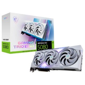 GeForce RTX 5080 16G GAMING TRIO OC WHITE Graphic Card