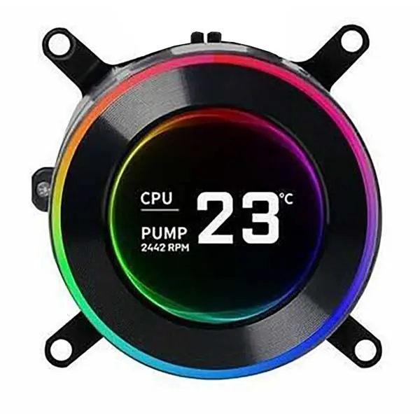Lian Li Hydroshift LCD-C 360 Black RGB 360mm AIO Liquid Cooler Black - Image 2