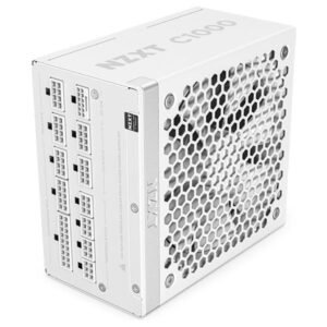 NZXT C1000 Gold 1000 Watts 80 Plus Gold Fully Modular ATX 3.1 Gaming Power Supply White