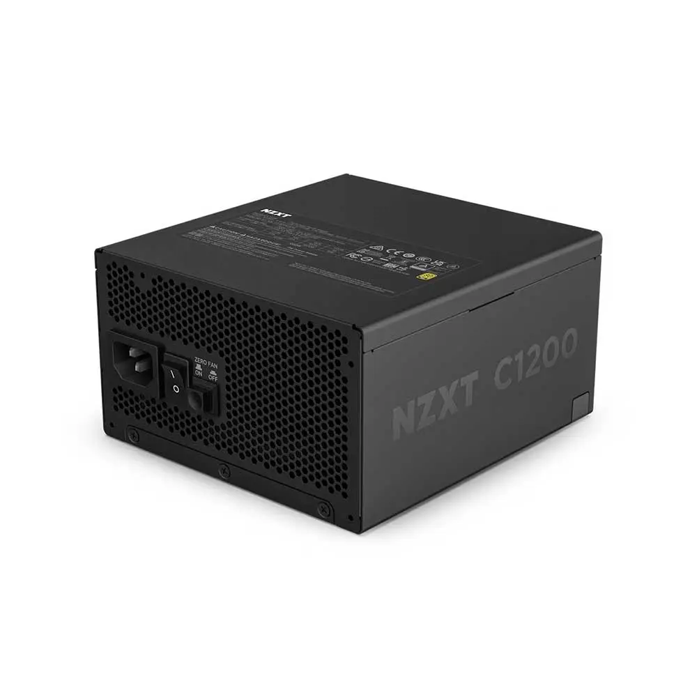 NZXT C1200 Gold 1200 Watts 80 Plus Gold Fully Modular ATX 3.1 Gaming Power Supply - Image 2