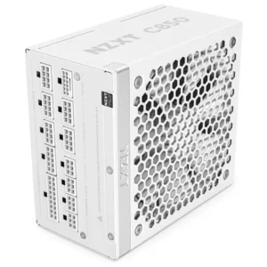 NZXT C850 Gold 850 Watts 80 Plus Gold Fully Modular ATX 3.1 Gaming Power Supply White