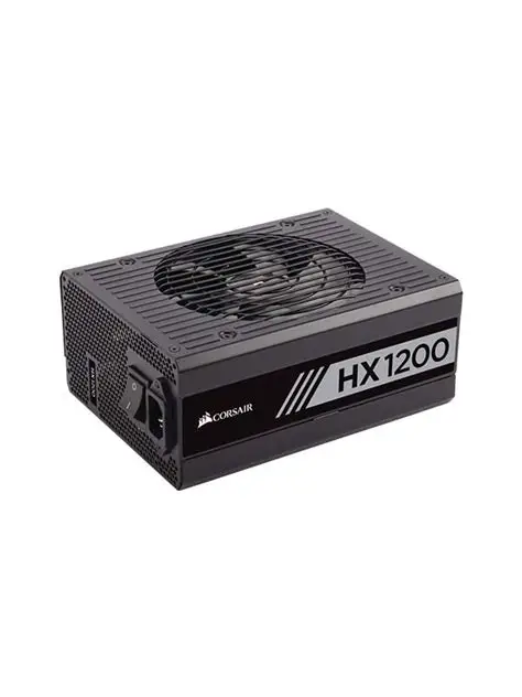 Corsair HX1200 1200 Watt 80 PLUS(R) PLATINUM Certified Fully Modular Power Supply - Image 2