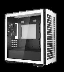 DEEPCOOL CH370 White MATX Mini Tower Cabinet (White)