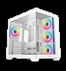 DEEPCOOL CG530 4F ARGB ATX Mid Tower Cabinet (White)