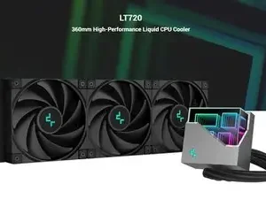 Deepcool LT720 360mm ARGB AIO Liquid Cooler (Black)