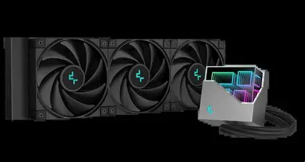 Deepcool LT720 360mm ARGB AIO Liquid Cooler (Black) - Image 3
