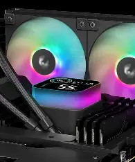 Deepcool LQ360 AIO Digital Display 360 mm Liquid Cooler Black - Image 4