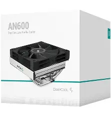Deepcool AN600 Top Flow Low Profile CPU Cooler (Black)