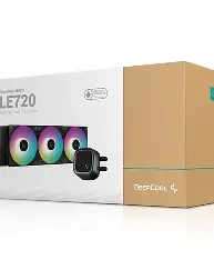 Deepcool LE720 ARGB AIO 360MM Liquid Cooler (Black) - Image 3