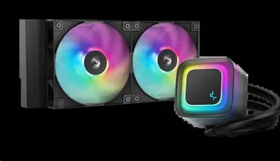 Deepcool LE240 V2 ARGB AIO 240mm CPU Liquid Cooler (Black ) - Image 3