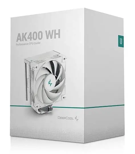 Deepcool AK400 White 120MM CPU Air Cooler White