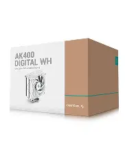 Deepcool AK400 DIGITAL SE White Addressable RGB 120mm CPU Air Cooler White