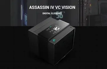 DEEPCOOL Assassin IV VC Vision Digital 140MM Air Cooler Black - Image 4