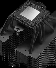 DEEPCOOL ASSASSIN VC ELITE WH 140MM Air Cooler (Black) - Image 3