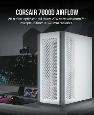 CORSAIR 7000D AIRFLOW Full-Tower ATX PC Case White
