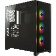 CORSAIR iCUE 4000X RGB Tempered Glass Mid-Tower ATX Case Black - Image 3