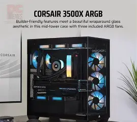 CORSAIR 3500X COD ARGB Mid-Tower PC Case