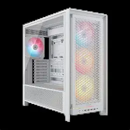 CORSAIR FRAME 5000D RS ARGB High-Airflow Mid-Tower PC Case - White - Image 3
