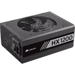 Corsair HX1200 1200 Watt 80 PLUS(R) PLATINUM Certified Fully Modular Power Supply - Image 4