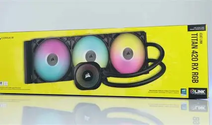 Corsair iCUE LINK TITAN 420 RX RGB AIO Liquid CPU Cooler