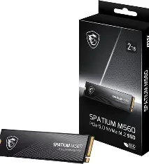 MSI SPATIUM M560 PCIe 5.0 NVMe M.2 2TB Portable SSD